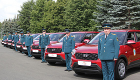 Кроссоверы Hyundai Creta пополнят парк Службы Государственного пожарного надзора MЧС России